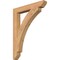 Ekena Millwork Thorton Slat Smooth Bracket, Western Red Cedar, 3 1/2"W x 26"D x 34"H BKT04X26X34THR06SWR - alternate 1